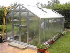 LIMES Skleník VARIANT typ J 5 - sklo Helios 4mm - pozink. profil